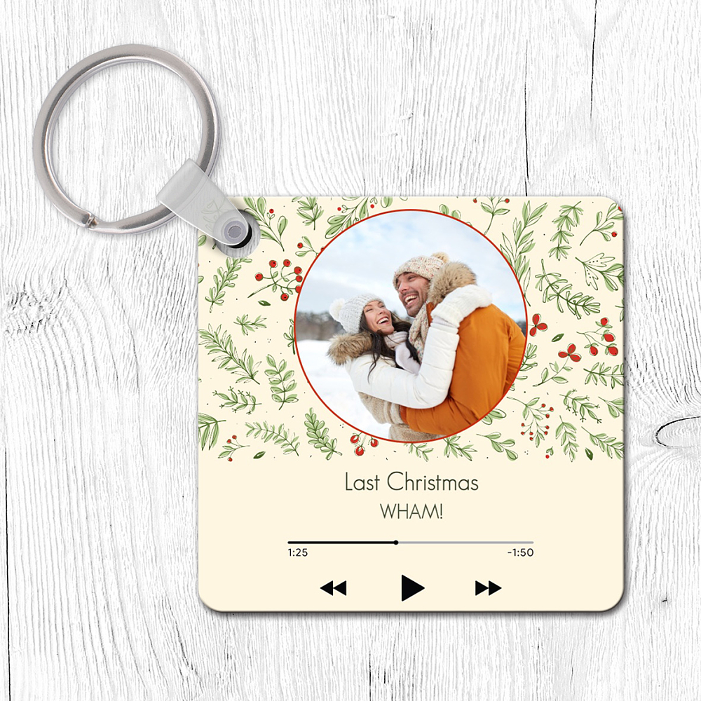 Xmas Flowers - Μπρελόκ MyMusicCode