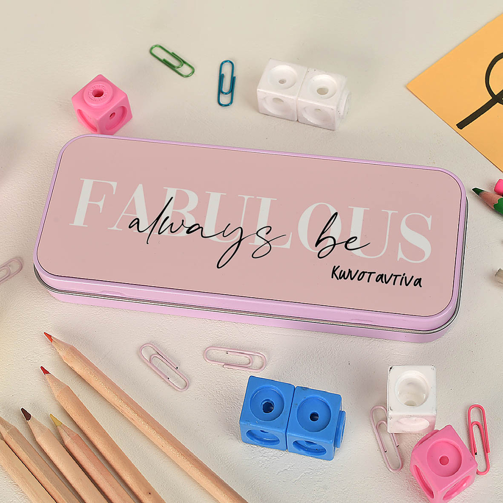 Always Fabulous - Κασετίνα Μεταλλική