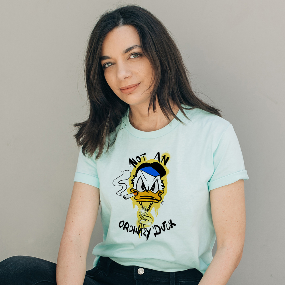 Ordinary Duck - Organic Vegan T-Shirt Unisex