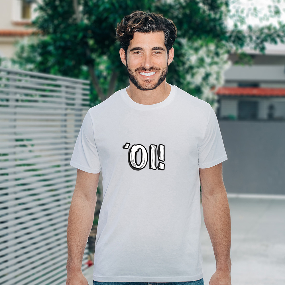 Όι -  Organic Vegan T-Shirt Unisex