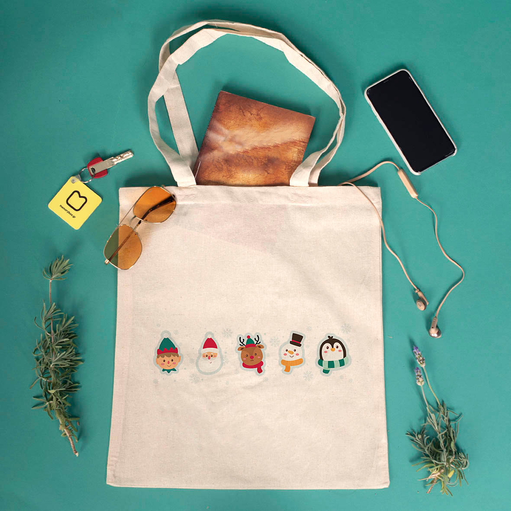 Santa Friends - Πάνινη Τσάντα