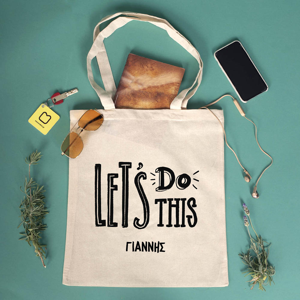 Let's Do This - Πάνινη Τσάντα