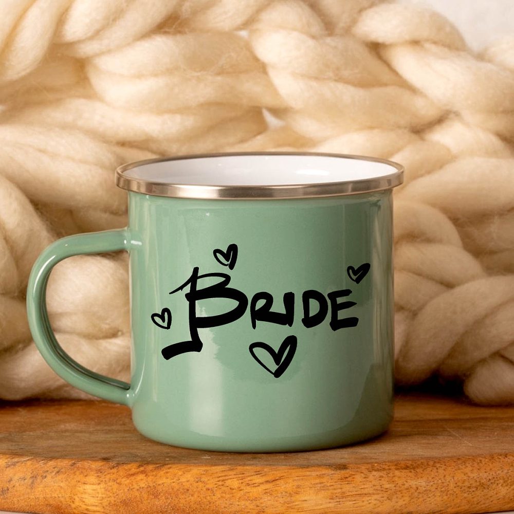 Bride -  Κούπα Vintage Eμαγιέ