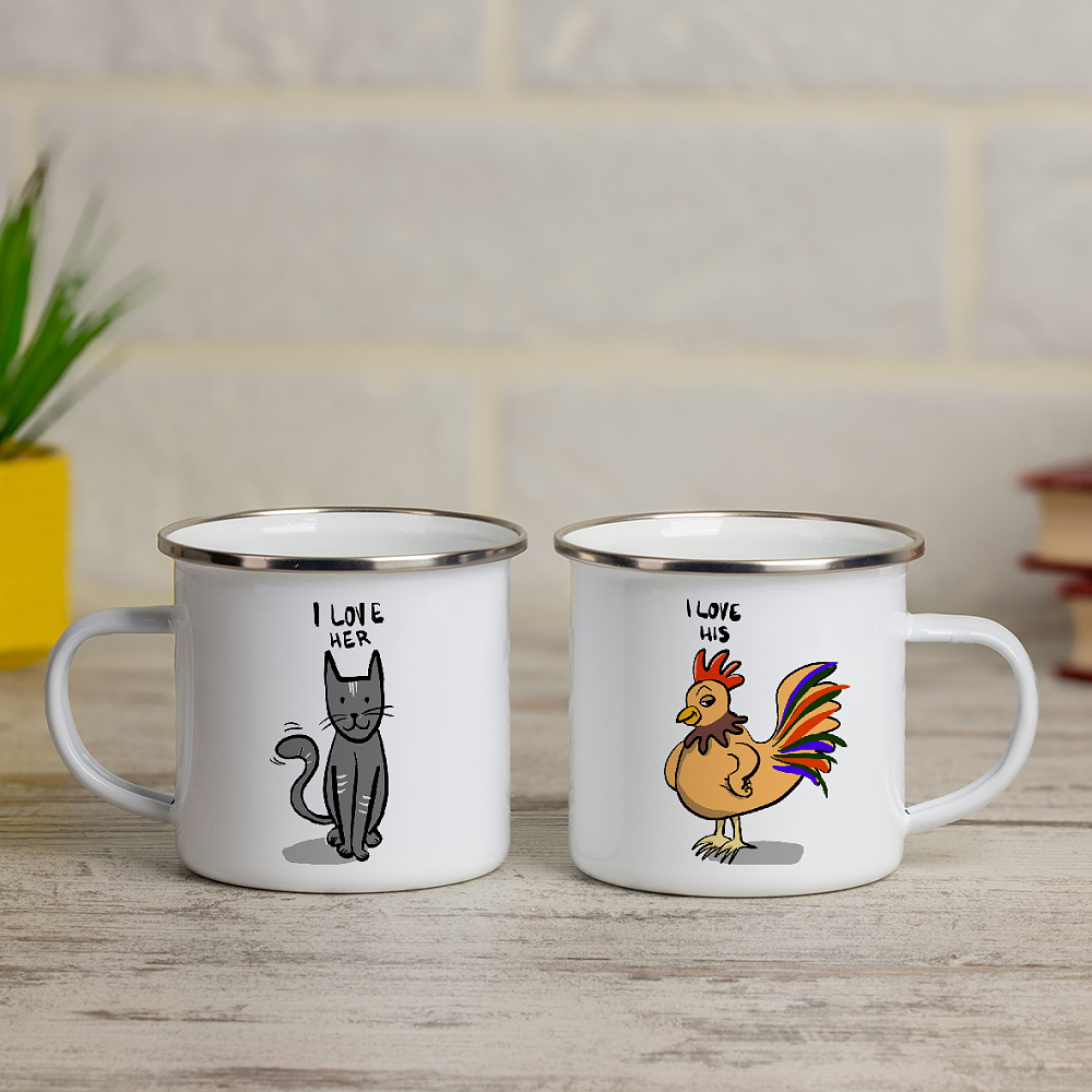 Kinky Love I - Κούπες Vintage Eμαγιέ