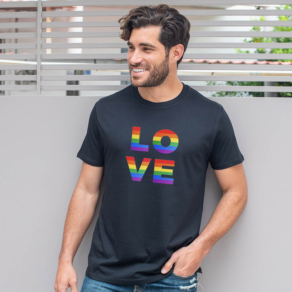 LOVE- Organic Vegan T-Shirt Unisex