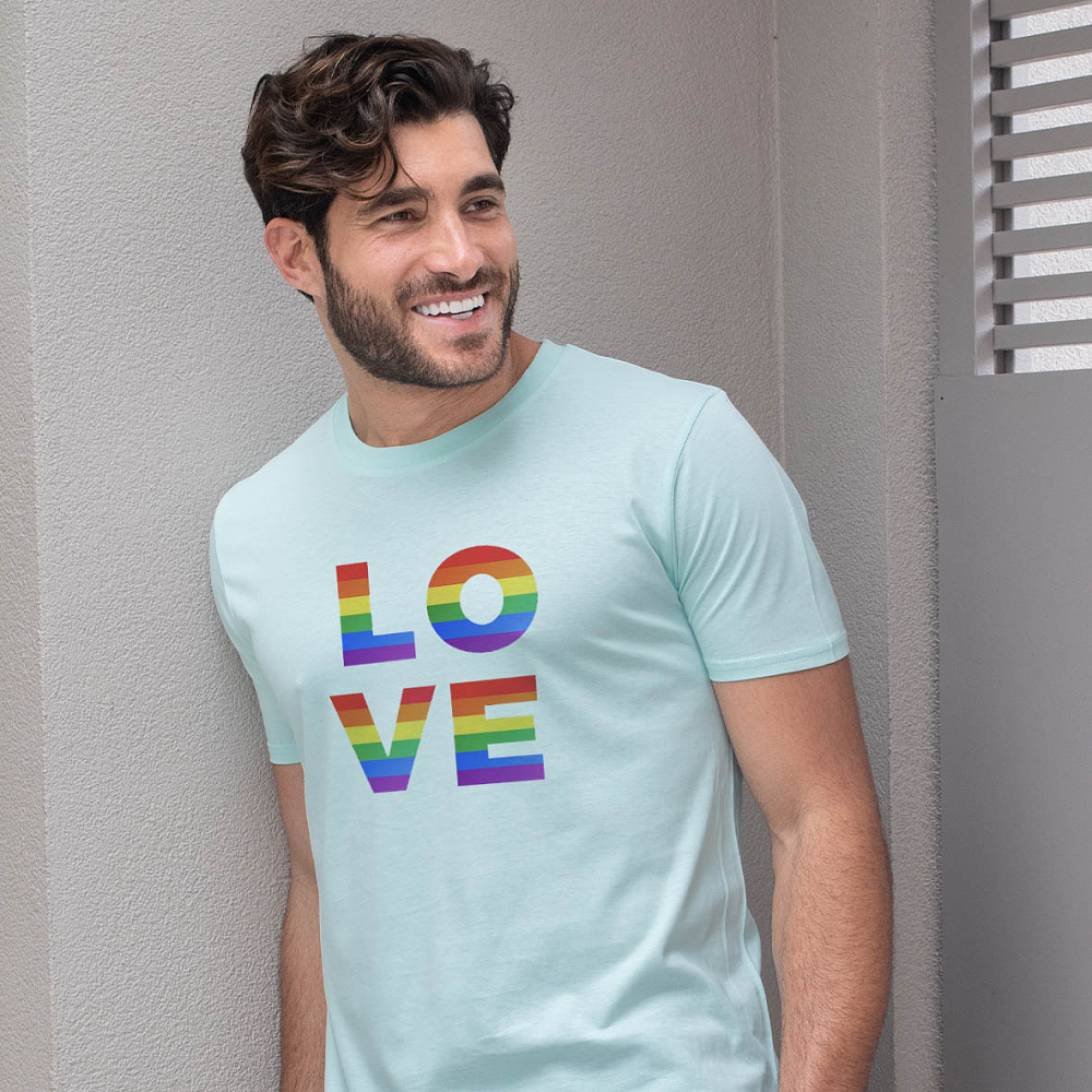 LOVE- Organic Vegan T-Shirt Unisex