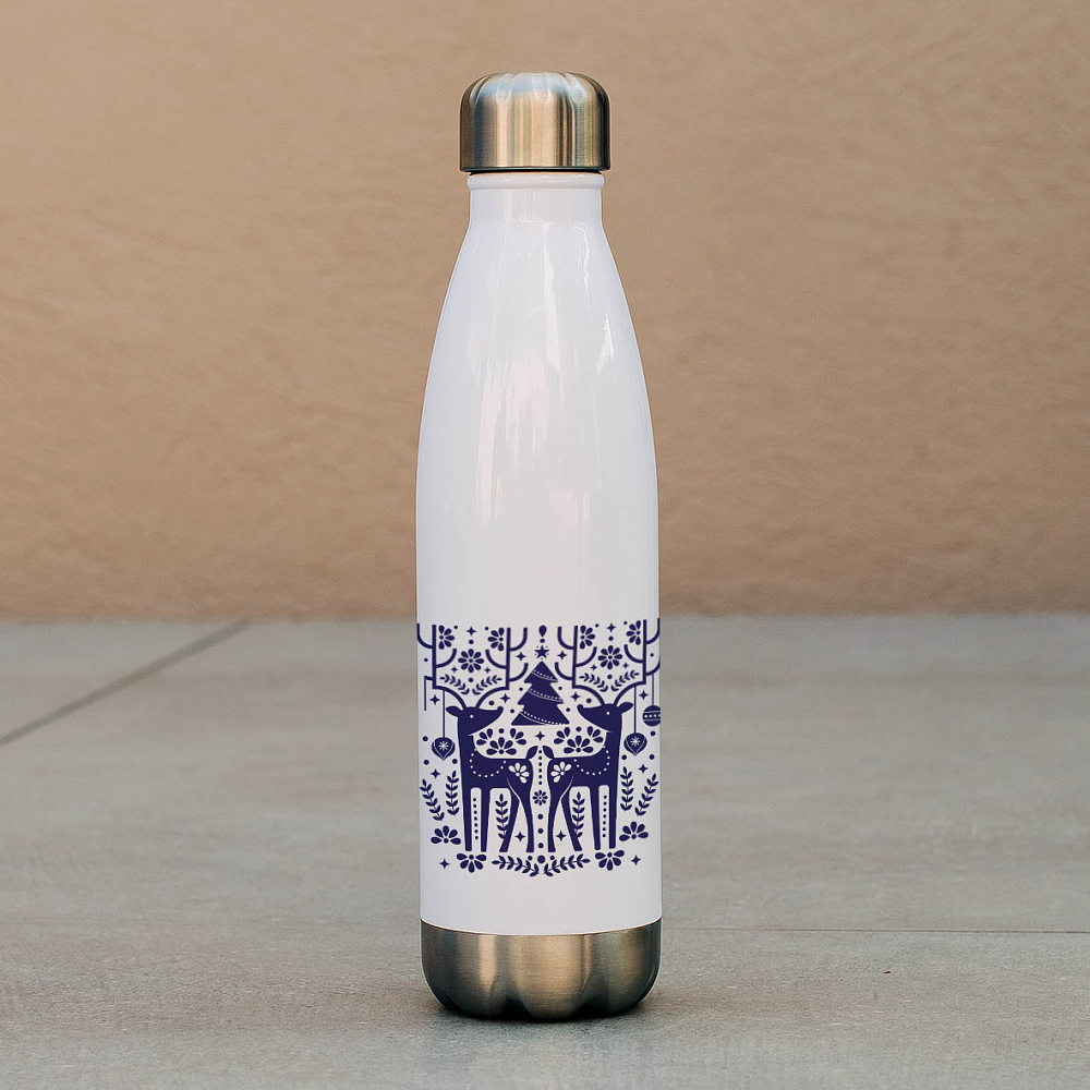 Xmas Deers - Μπουκάλι Θερμός 500ml