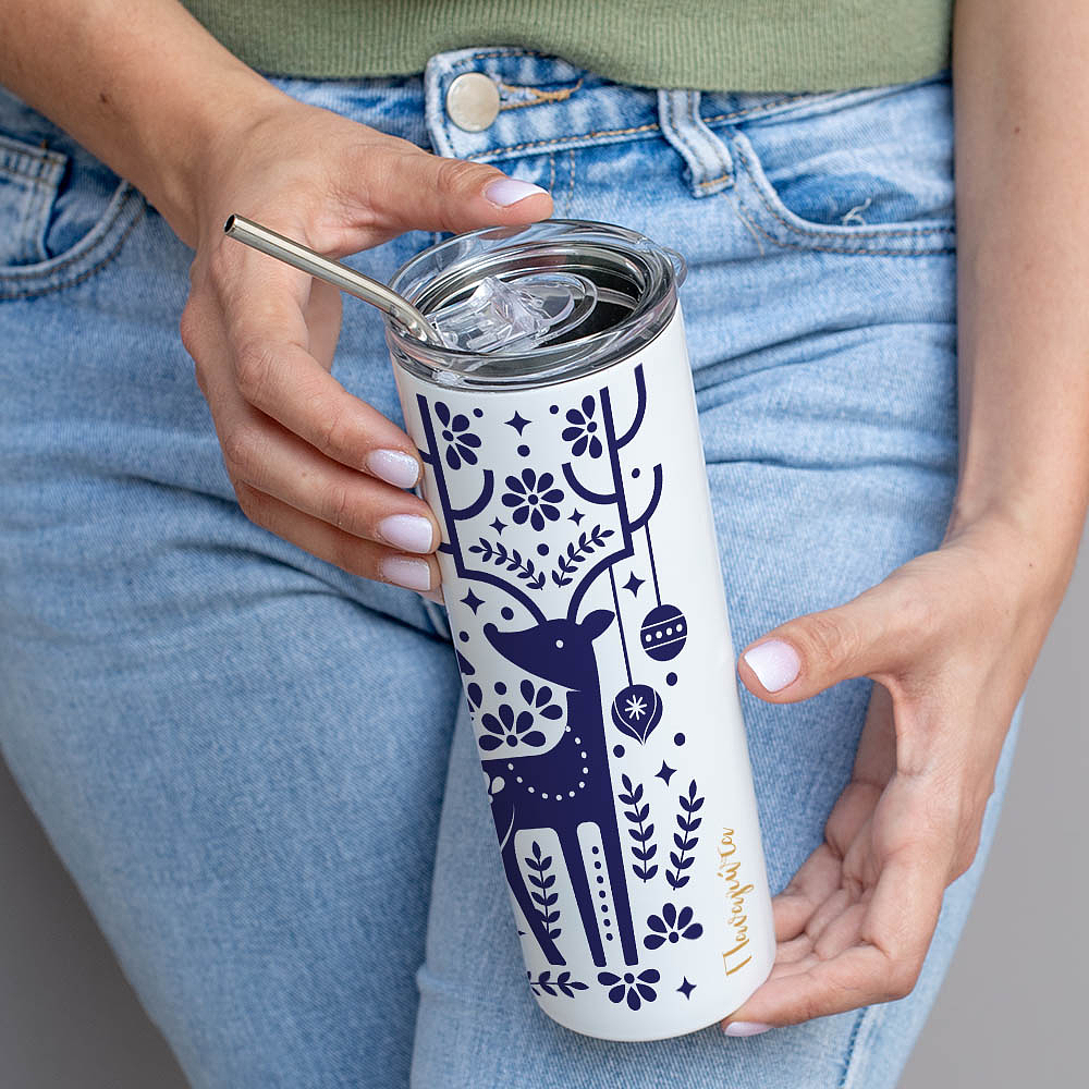 Xmas Deers - Ποτήρι Θερμός 600ml