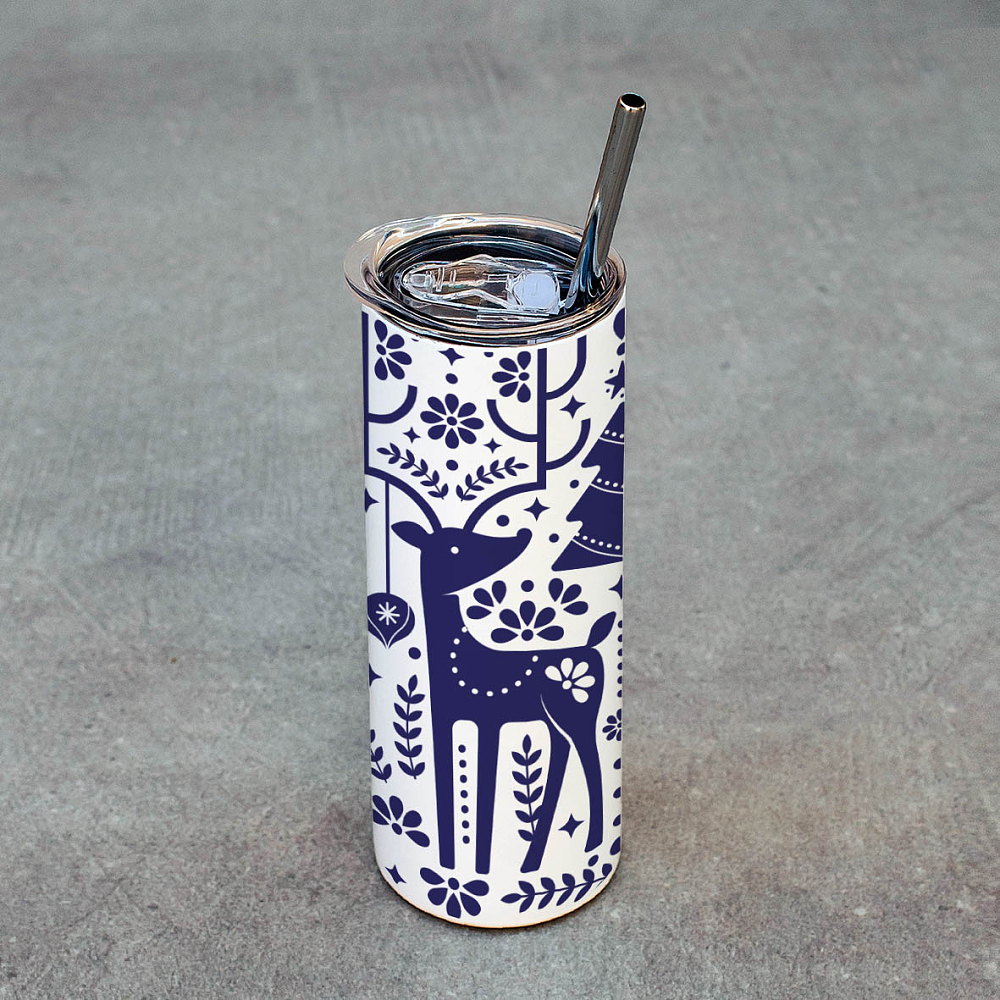 Xmas Deers - Ποτήρι Θερμός 600ml