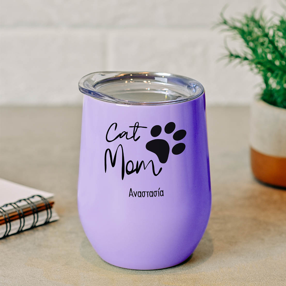 Cat Mom - Κούπα Θερμός 355ml