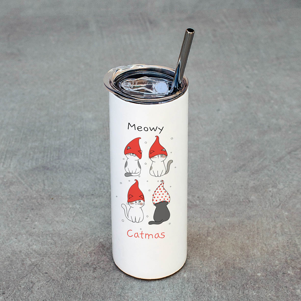 Xmas Cats - Ποτήρι Θερμός 600ml