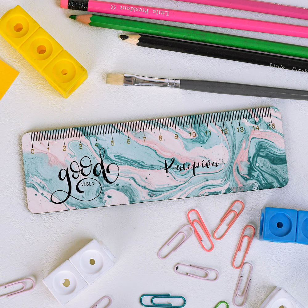 Good Vibes - Χάρακας Ξύλινος