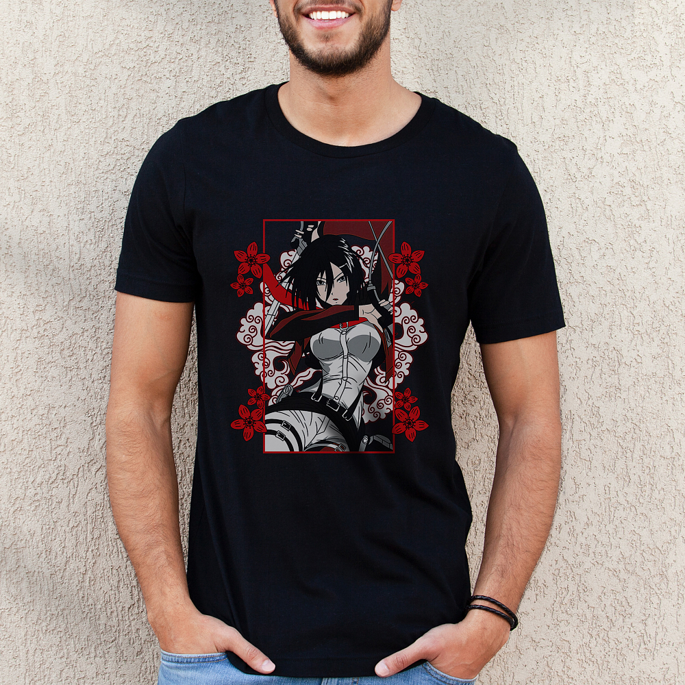 Mikasa Anime -  Organic Vegan T-Shirt Unisex