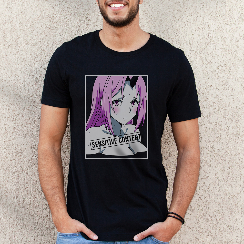 Purple Αnime  -  Organic Vegan T-Shirt Unisex