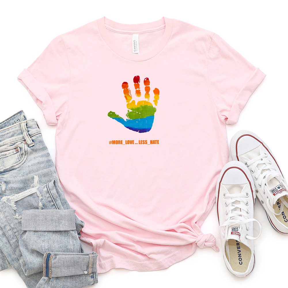 Less Hate -  Organic Vegan T-Shirt Unisex