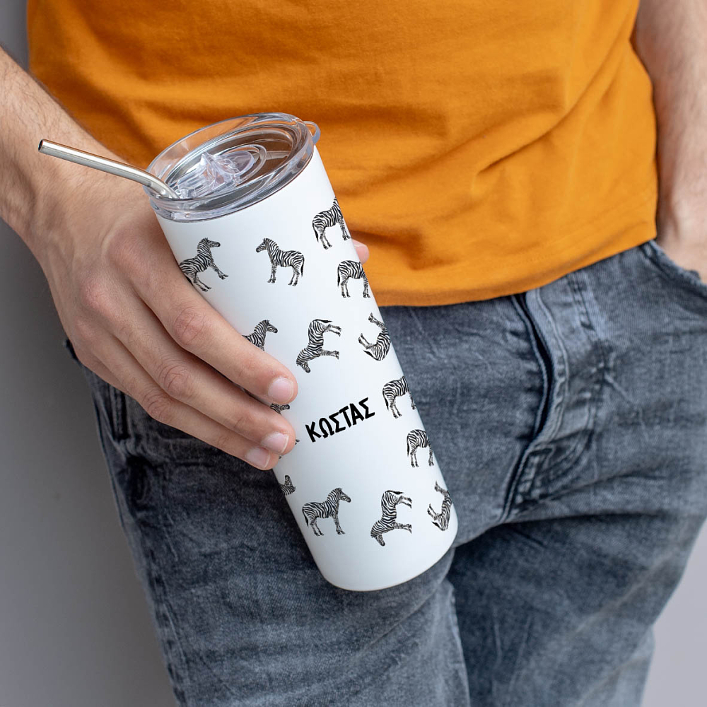 Ζέβρες - Ποτήρι Θερμός 600ml