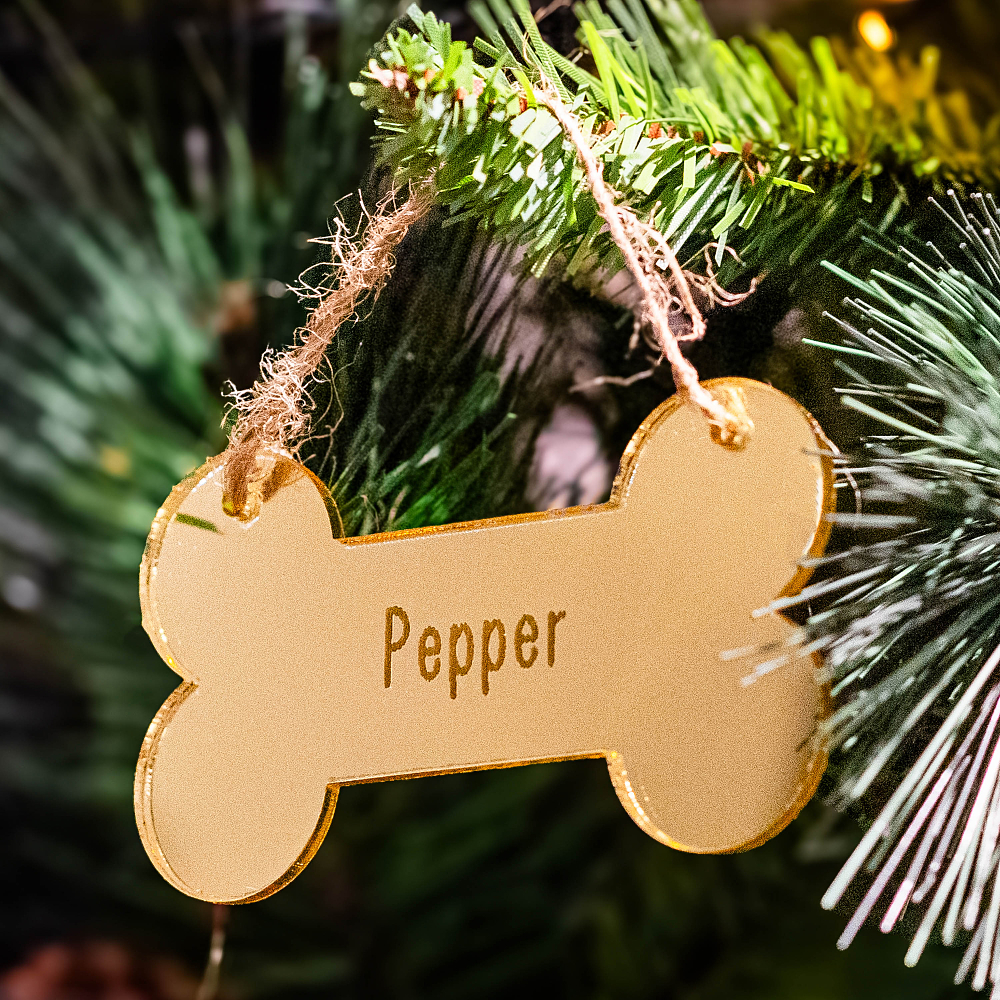 Κόκκαλο - Στολίδι από plexiglass