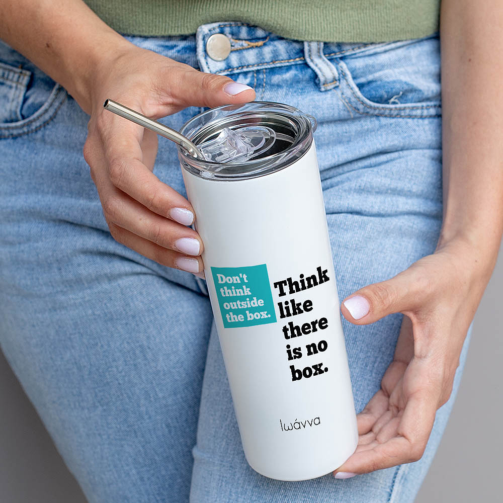 Think There Is No Box - Ποτήρι Θερμός 600ml