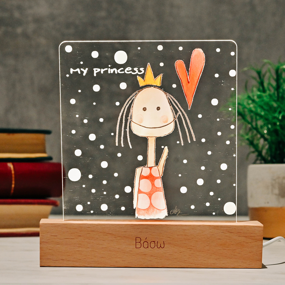 Princess - Φωτιστικό Χειροποίητο