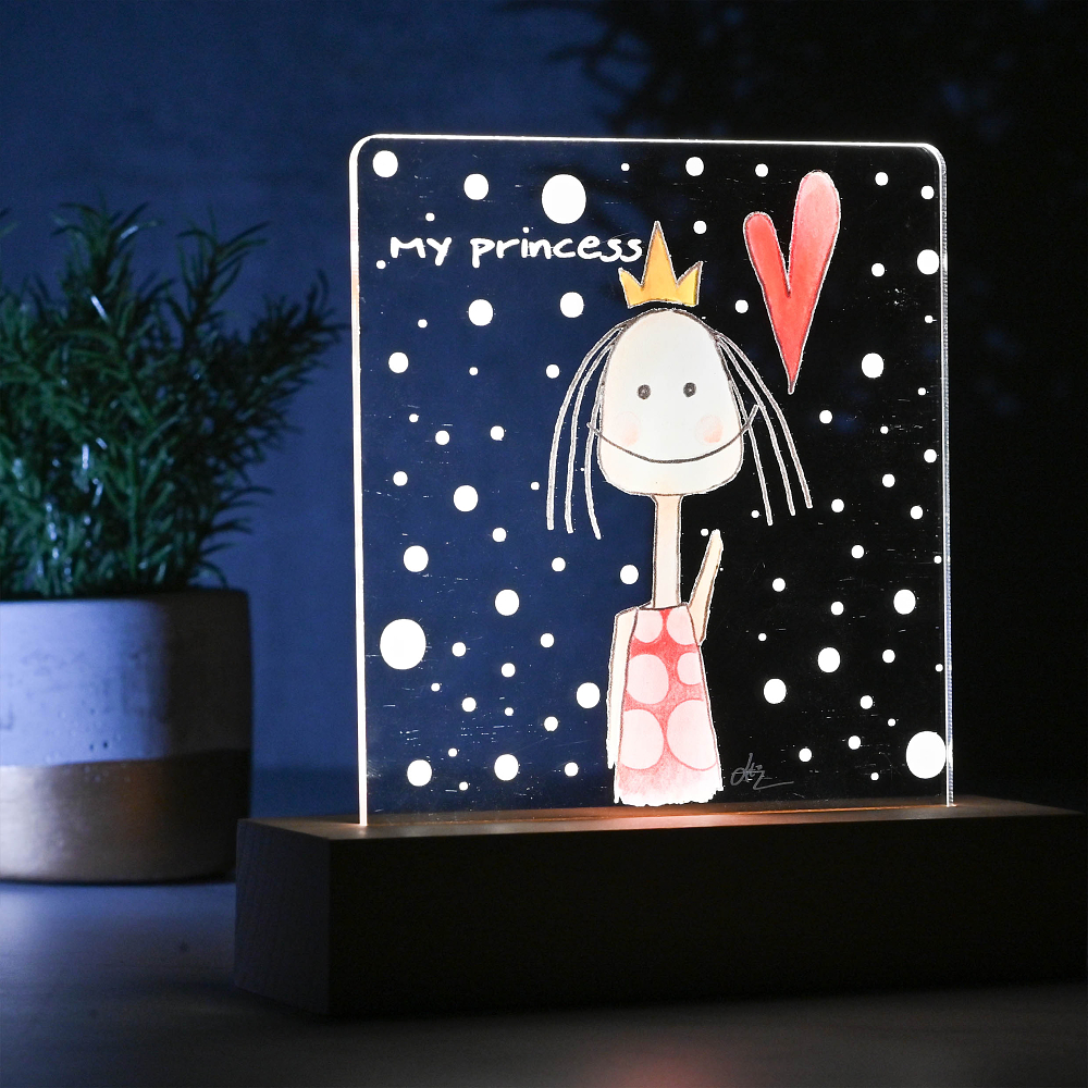 Princess - Φωτιστικό Χειροποίητο