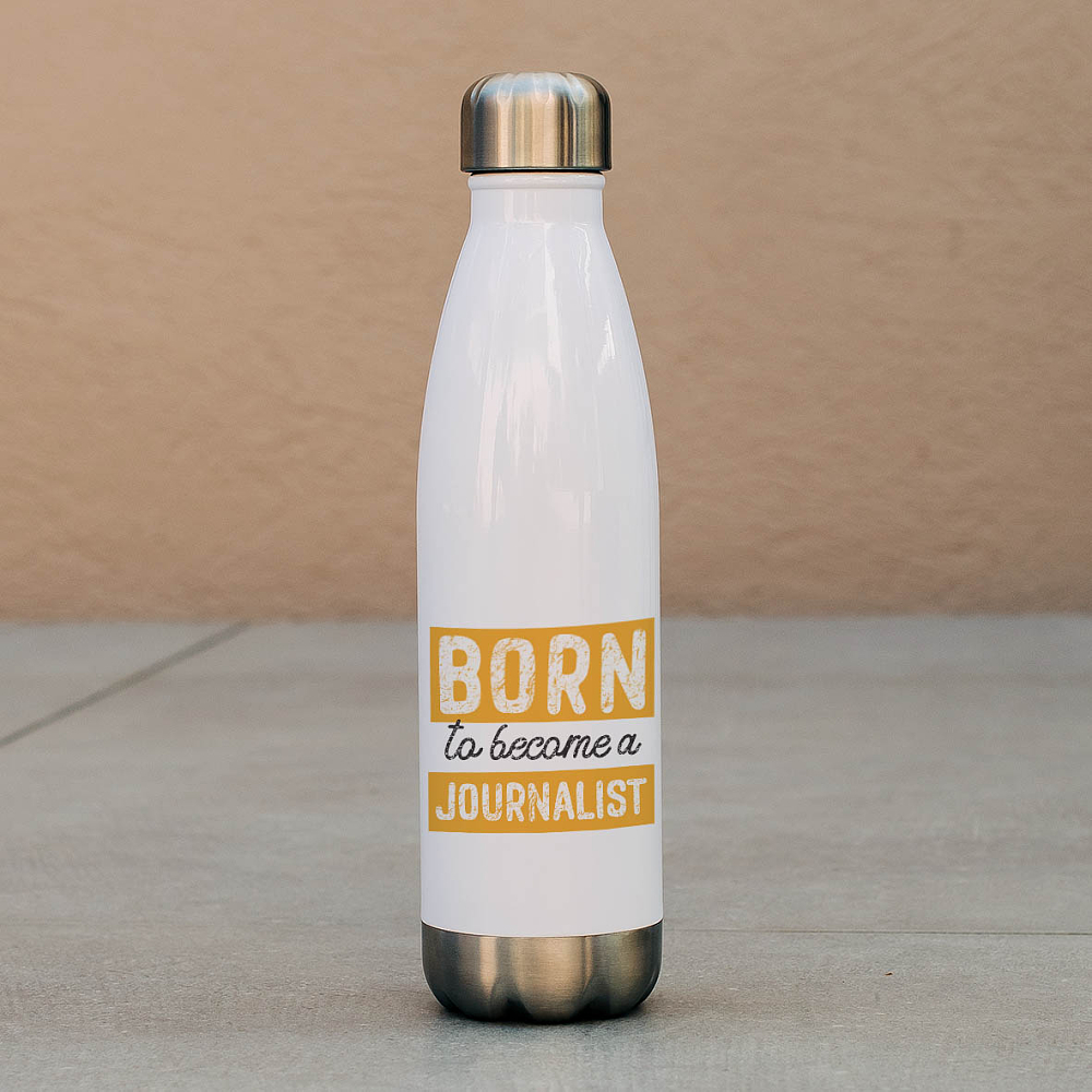 Born To Become a Journalist - Μπουκάλι Θερμός 500ml