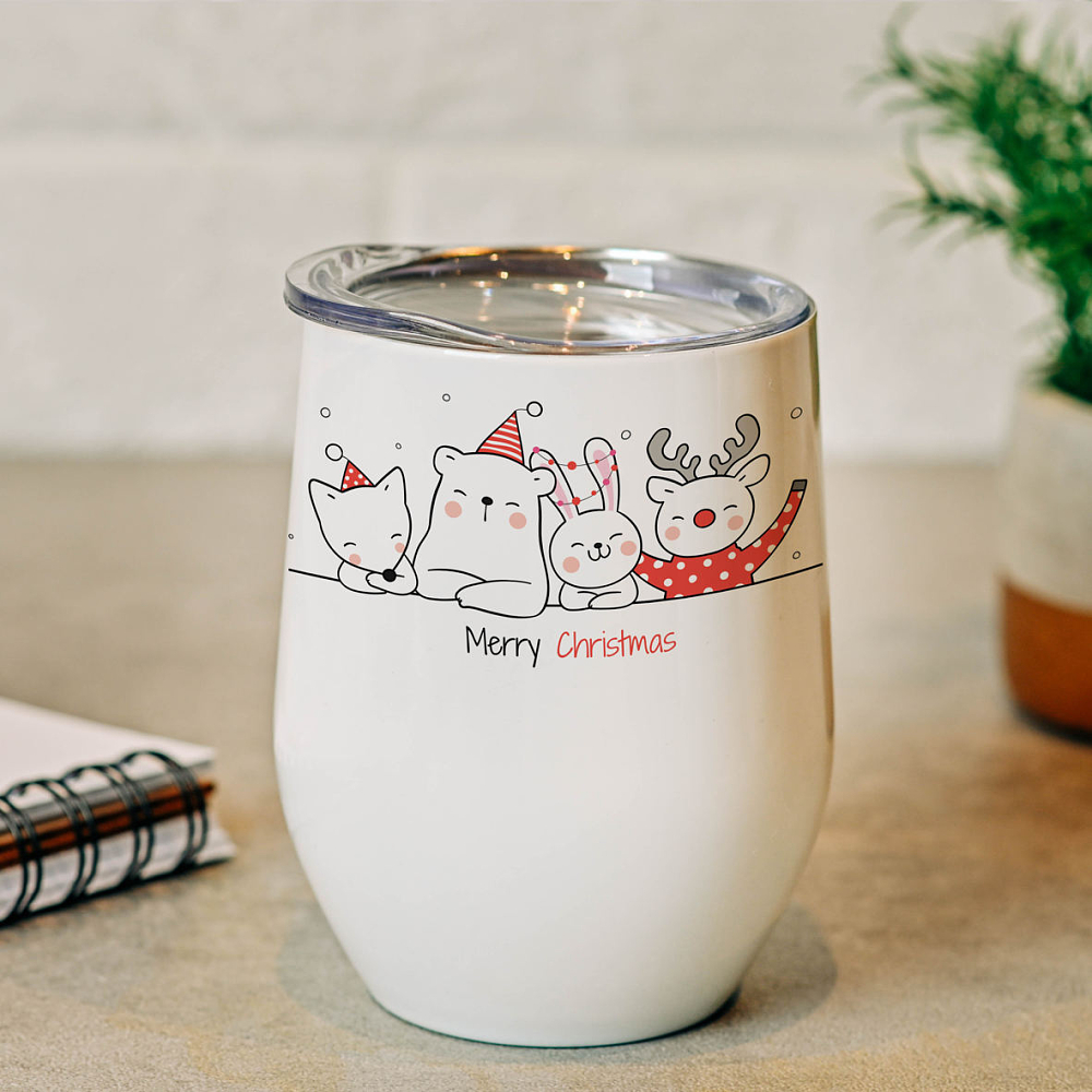 Xmas Animals - Κούπα Θερμός 355ml