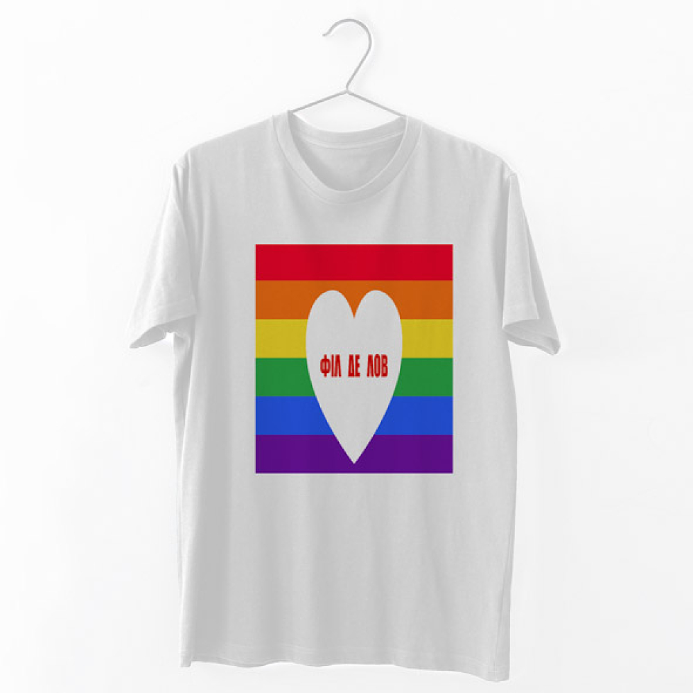 ΦΙΛ ΔΕ ΛΟΒ - Organic Vegan T-Shirt Unisex