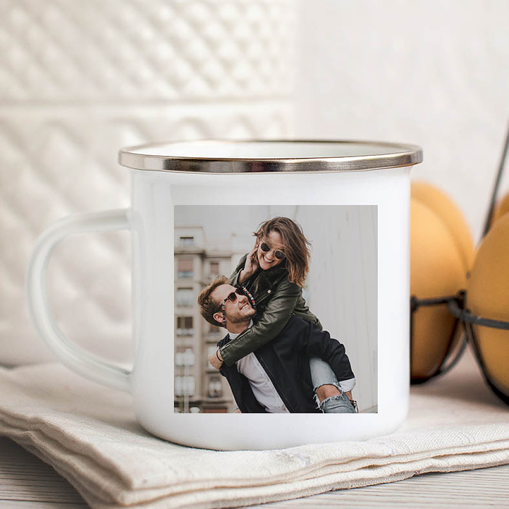 Σχεδίασε το εσυ! - Κούπα Vintage Eμαγιέ