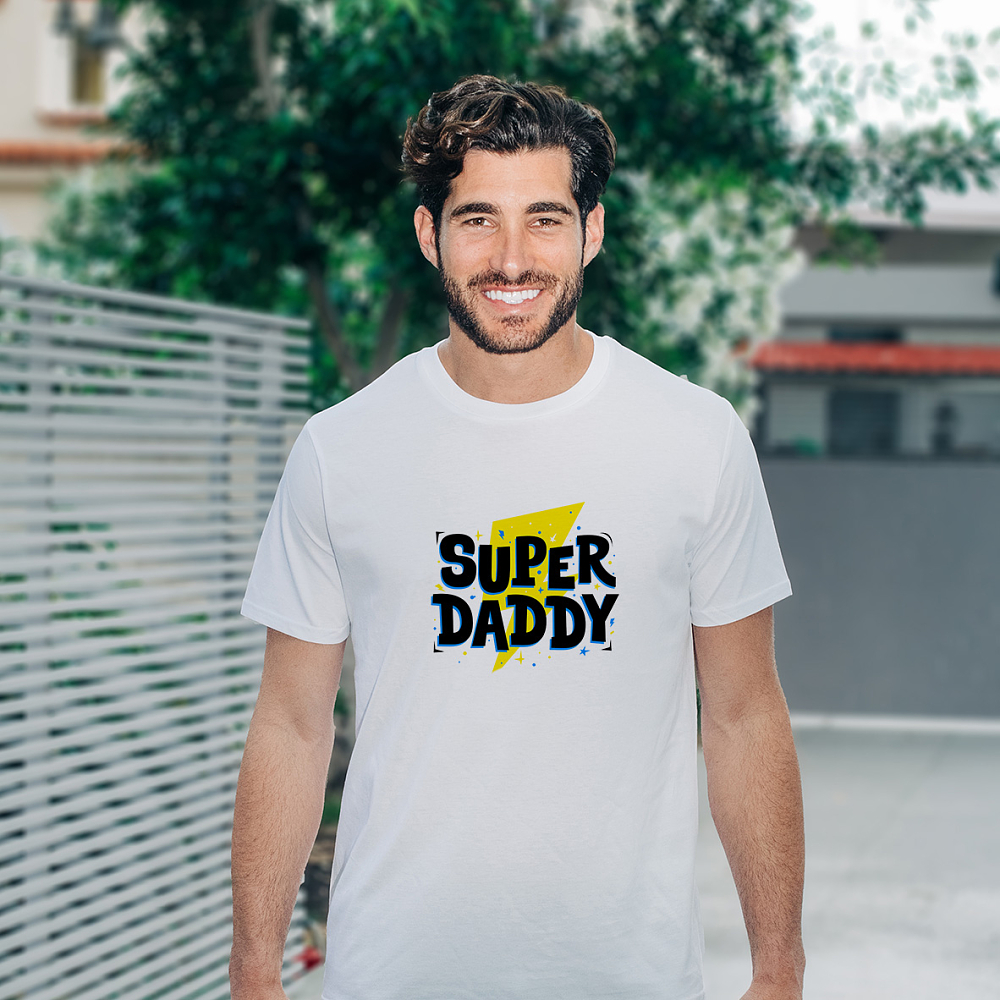 Super DAD - Organic Vegan T-Shirt Unisex