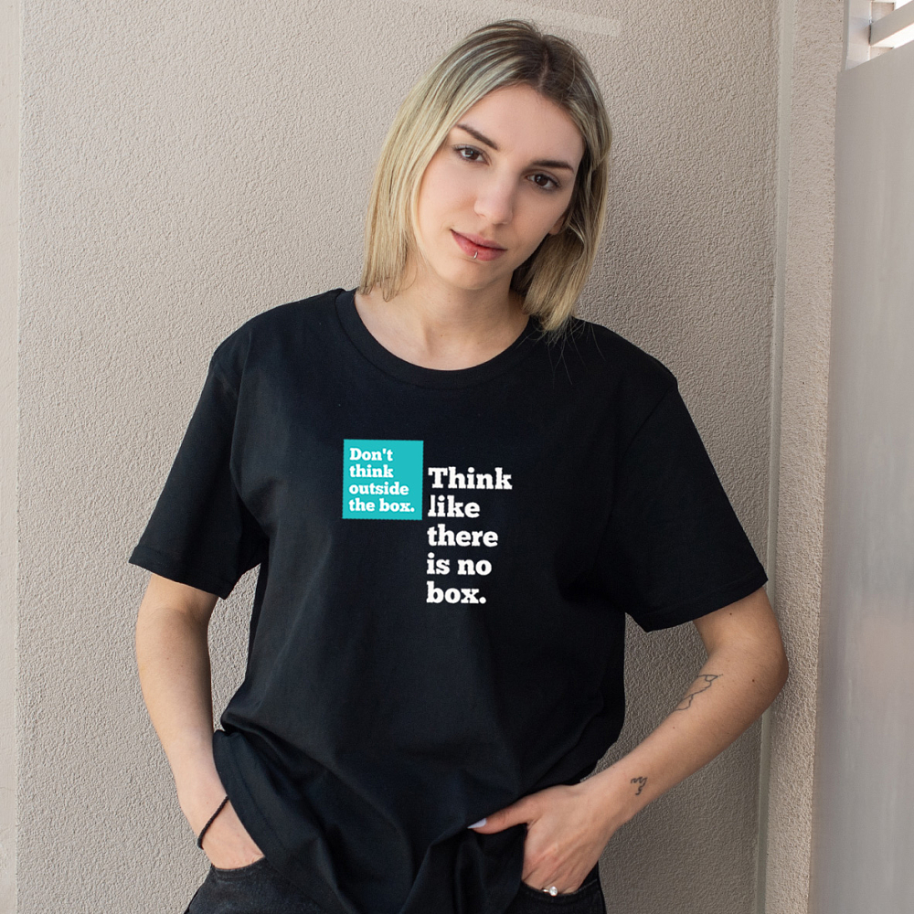 No box -  Organic Vegan T-Shirt Unisex