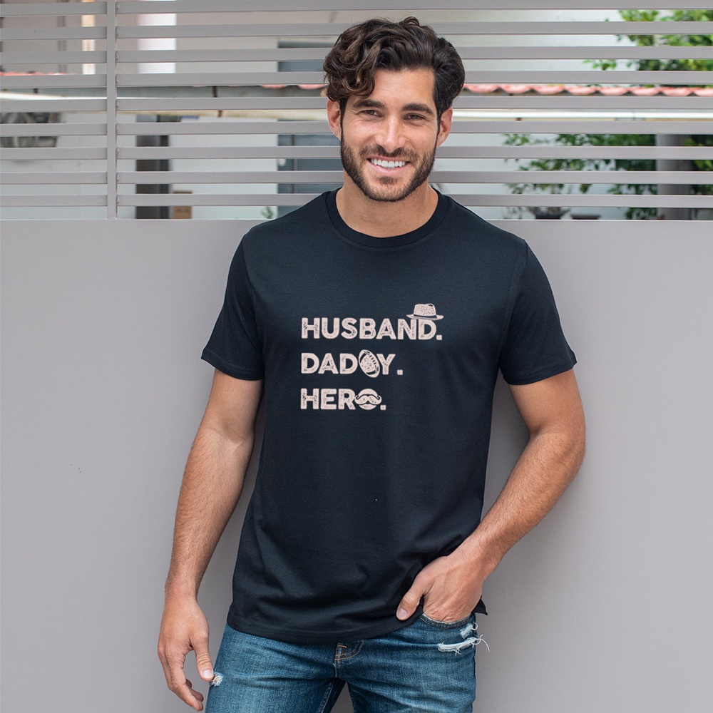 Husband -  Organic Vegan T-Shirt Unisex
