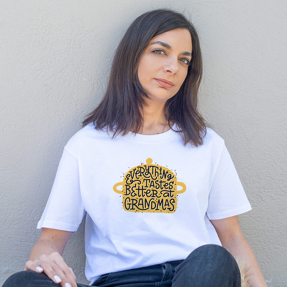 At Grandmas -  Organic Vegan T-Shirt Unisex