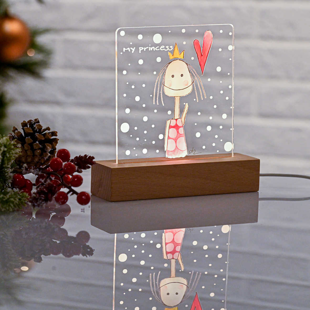 Princess - Φωτιστικό Χειροποίητο