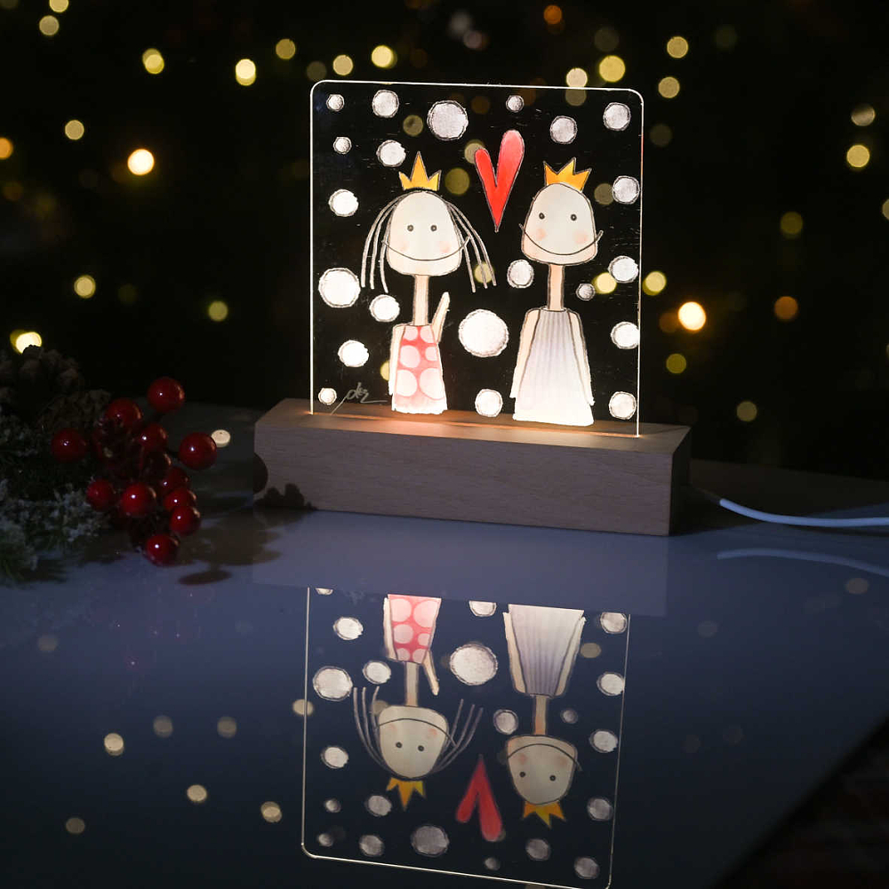 Love - Φωτιστικό Χειροποίητο