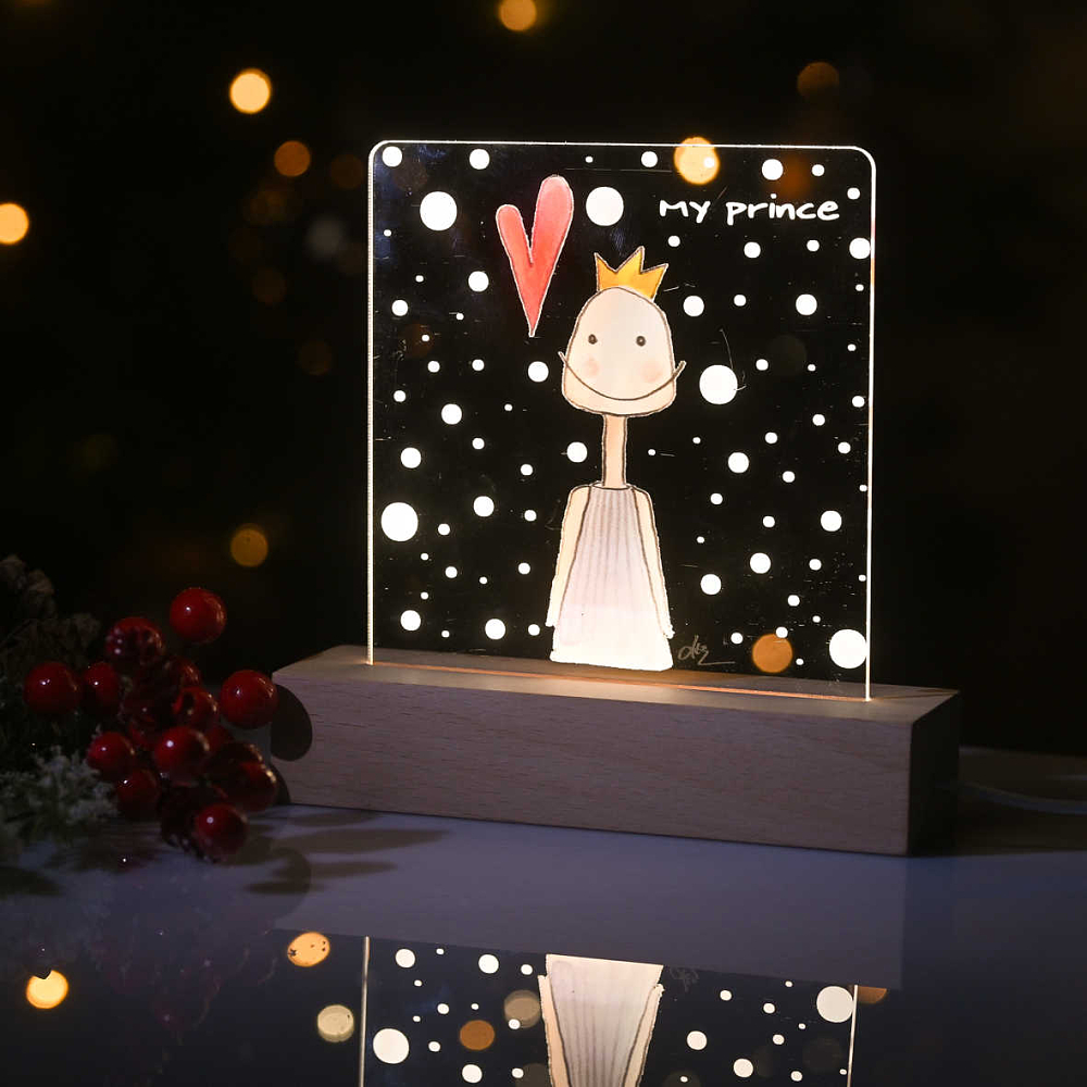 Prince- Φωτιστικό Χειροποίητο