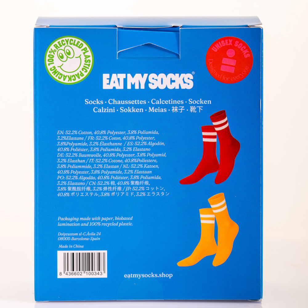 Ketcup & Mustard Duo - Κάλτσες για… Φάγωμα Memorybox