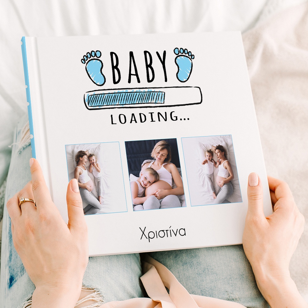 Baby Boy Loading - Premium Photobook
