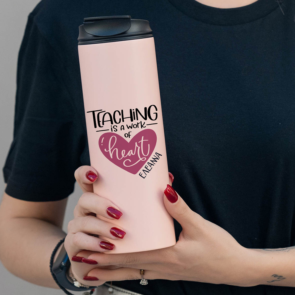 Teaching is a work of Heart - Sports Gym Θερμός 600 ml