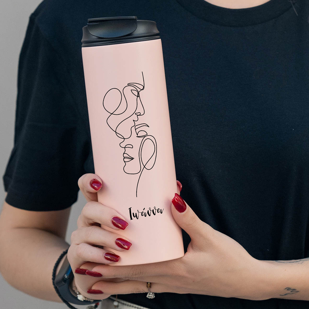 Figures of Lovers - Sports Gym Θερμός 600 ml