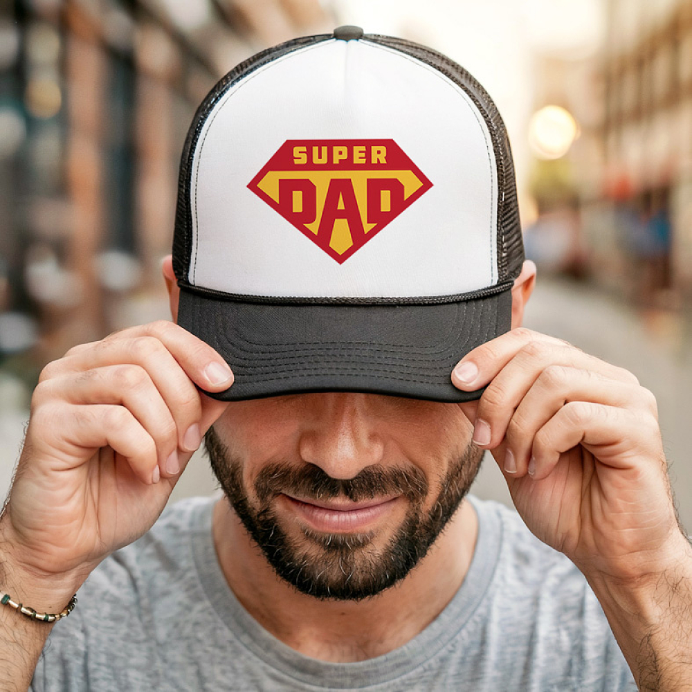 SUPER DAD - Καπέλο Trucker MemoryBox