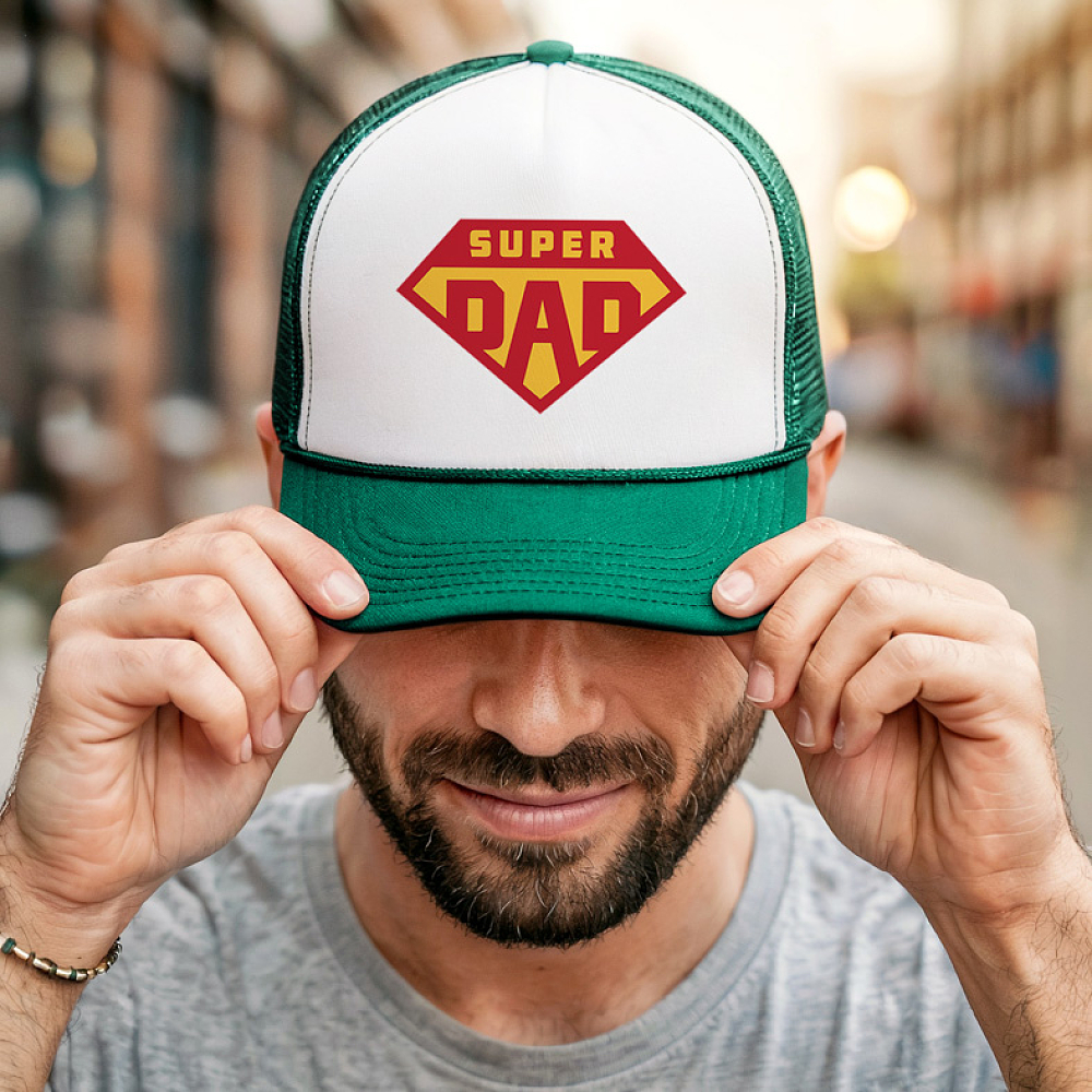 SUPER DAD - Καπέλο Trucker MemoryBox