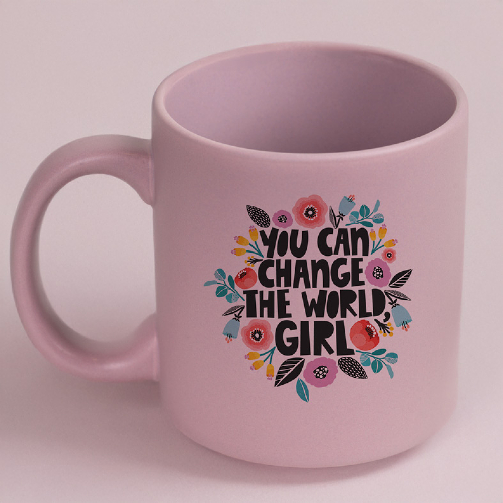Change the world - Κούπα Πούδρα MemoryBox