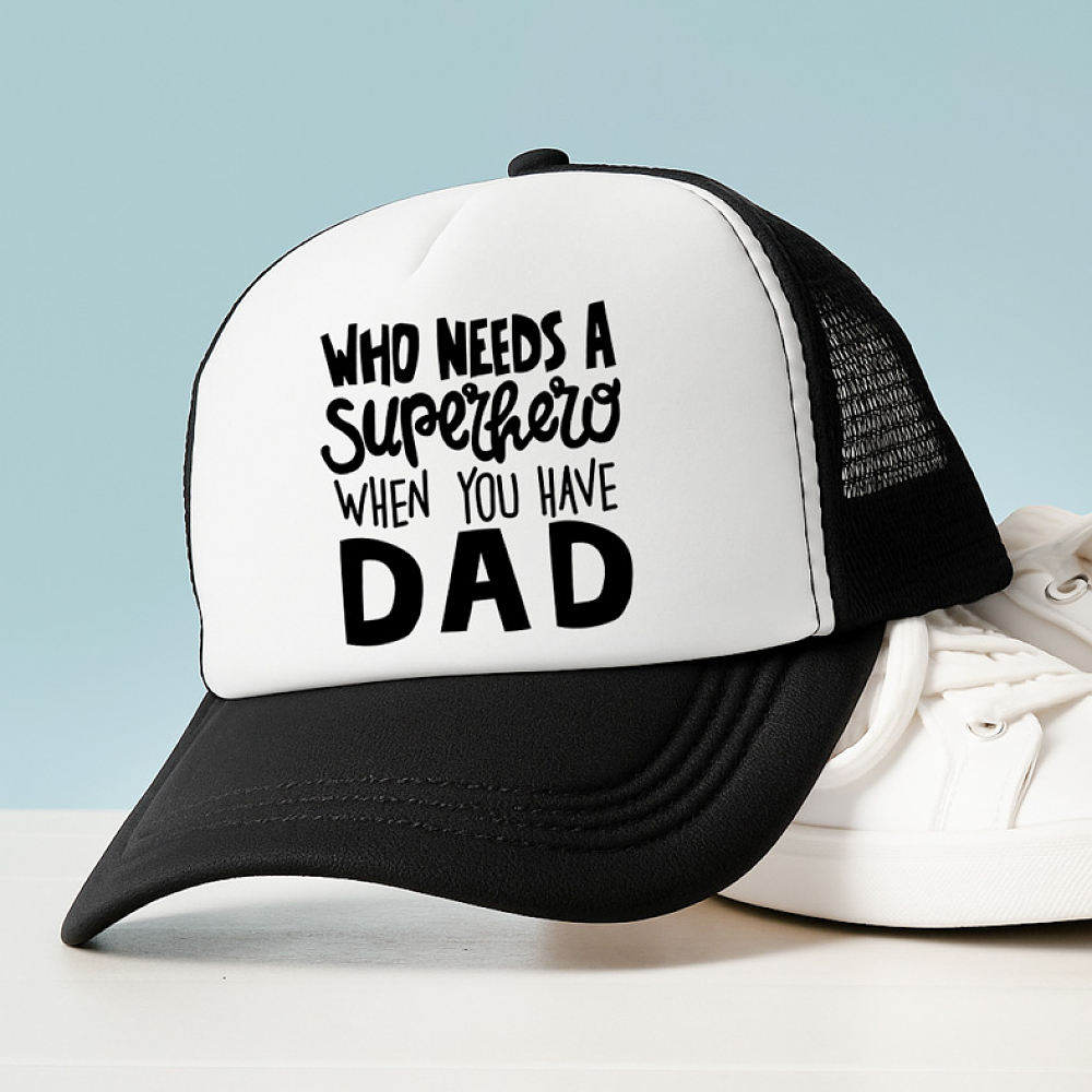 Superhero DAD - Καπέλο Trucker MemoryBox
