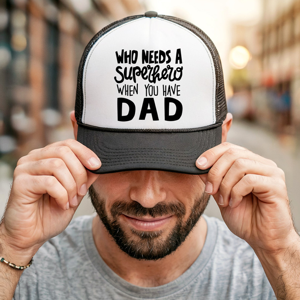 Superhero DAD - Καπέλο Trucker MemoryBox