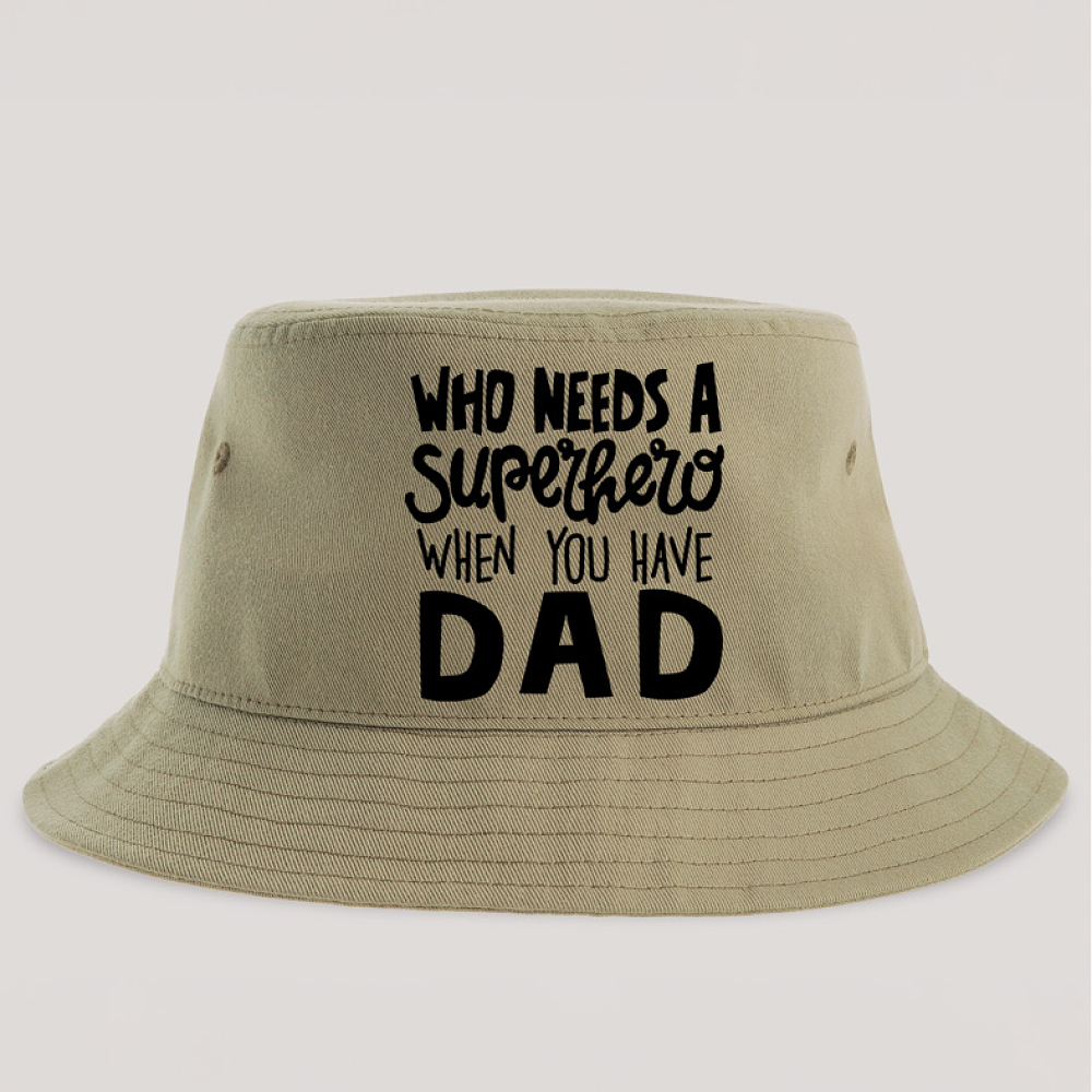 Superhero DAD - Καπέλο Bucket MemoryBox