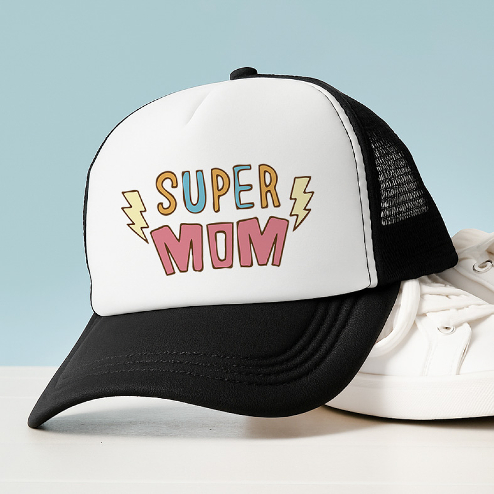 SUPER MOM - Καπέλο Trucker MemoryBox