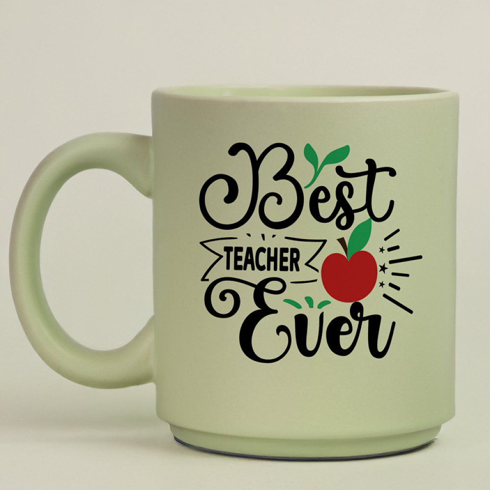 BEST TEACHER EVER - Κούπα Πούδρα MemoryBox