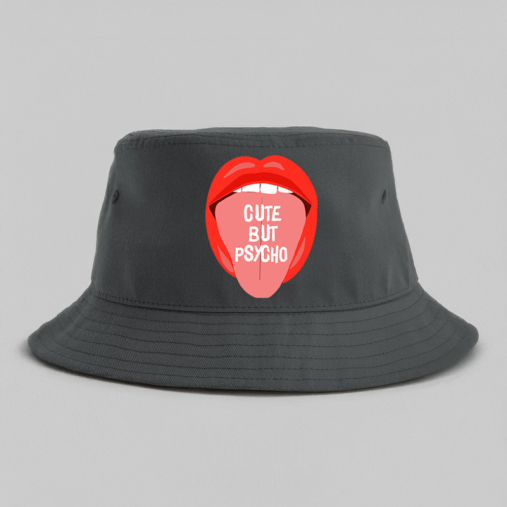 CUTE BUT PSYCHO - Καπέλο Bucket MemoryBox