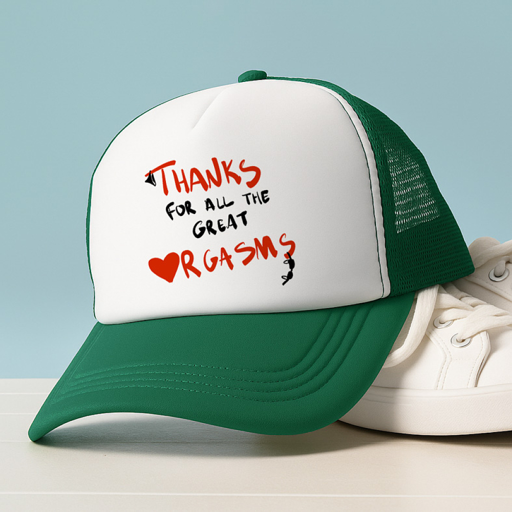 Thanks for all the Great Orgasms - Καπέλο Trucker MemoryBox