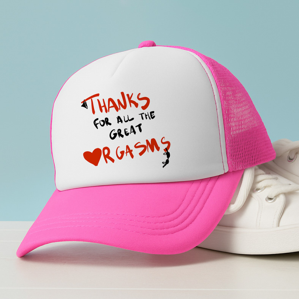 Thanks for all the Great Orgasms - Καπέλο Trucker MemoryBox